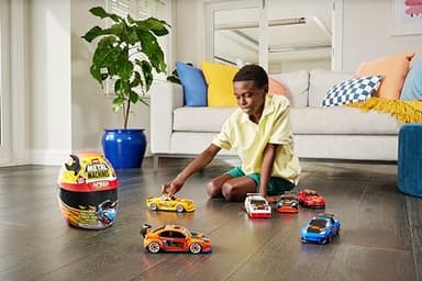 Metal Machines Speed Heroes (Red) by Zuru, 20+ Surprises, Build your own Car, Two Bodies, Lights & Sounds, Slime - Image 6