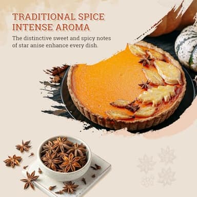 52USA Star Anise, 6oz – Whole Dried Star Anise Pods in Bottle, Aromatic Spice for Cooking, Baking, and Teas - Image 7