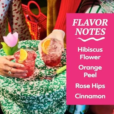 TAZO Iced Passion Concentrate, Herbal Fruit Tea, Caffeine Free, Easy-to-Serve for Everyday Refreshers and Mocktails, 32 oz Carton (Pack of 2) - Image 7