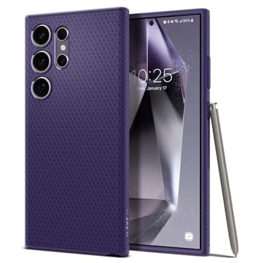 Spigen Liquid Air Designed for Galaxy S24 Ultra Case (2024) [Military-Grade Protection] - Deep Purple - Image 1