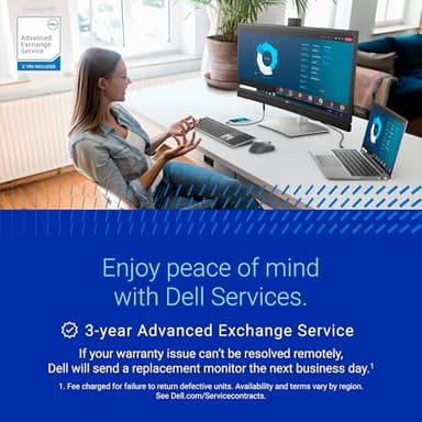 Dell S3422DWG Curved Gaming Monitor - 34 Inch 1800R Curved Screen with 144Hz Refresh Rate, WQHD (3440 x 1440) Display, HDMI, DP to DP 1.4 Cable, AMD FreeSync - Black - Image 13