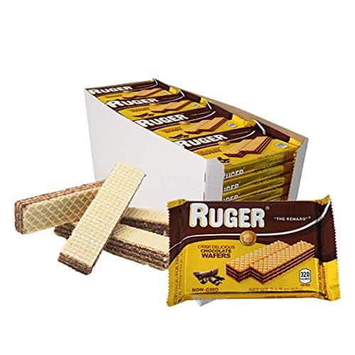 Ruger Austrian Wafers, Chocolate, 2.125 OZ (Pack of 48) - Image 1