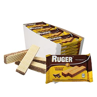 Ruger Austrian Wafers, Chocolate, 2.125 OZ (Pack of 48) - Image 1