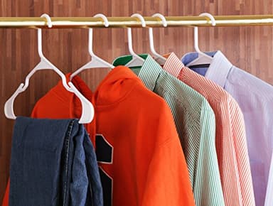 Utopia Home - Plastic Hangers 50 Pack - Space Saving Clothes Hanger - Durable and Strong Closet Organizers and Storage Makes It Ideal Stocking Stuffers or Apartment or Dorm Room Essentials (White) - Image 7