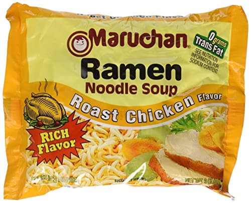 Maruchan Ramen Noodle Soup, Roasted Chicken, 3 oz - Image 1