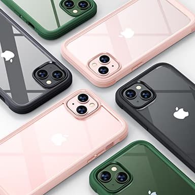 Diaclara Designed for iPhone 13 Case, Full Body Rugged Case with Built-in Touch Sensitive Anti-Scratch Screen Protector, Soft TPU Bumper Case for iPhone 13 6.1" (Green) - Image 6