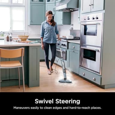 Shark S8000 Steam & Scrub All-in-One Scrubbing and Sanitizing Hard Floor Steam Mop pure water (Renewed) - Image 6