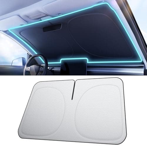 Nmoiss Car Windshield Sun Shade [Dot Matrix Reflective Coating] QD 01 - Image 1