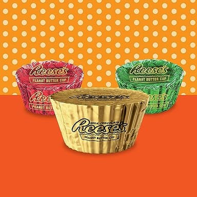 REESE'S Miniatures Milk Chocolate Peanut Butter Cups, Christmas Candy Bag, 35.65 oz - Image 7