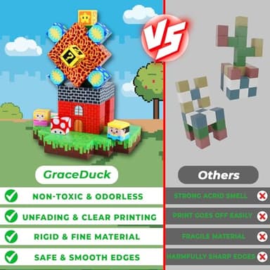 GraceDuck Magnetic Blocks - 150 PCS Build Adventure Game Castle - Magnetic Toys for Montessori Toddler Christmas Birthday Gifts - STEM Sensory Toys for 3 4 5 6 7 8 9 10 Year Old Boys & Girls - Image 4