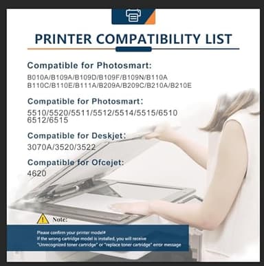 564XL 564 Ink Cartridge Black Color Combo Compatible for HP printers 7520 5520 6520 6510 5510 6525 7525 7510 7515 5515 4620 4622 3520 b210 Replacement for HP564XL 564 XL Ink(2BK/1C/1M/1Y, 5-pack) - Image 2