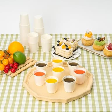 RACETOP [100 Pack] 3 oz Bathroom Paper Cups, Disposable Paper Cups, Mouthwash Cups, Paper Coffee Cups, Ideal for Bathroom - Image 7