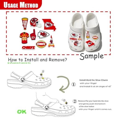 MATHARAGO 8 9 10 11 Pcs Shoe Charms for sports fans Decoration, Different Team Shoes Accessories for Boys Girls Kids Adults Women Men Party Favors Birthday Gifts(QZD-9P-001) - Image 3