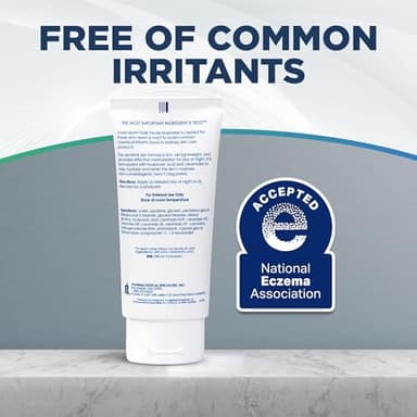 Vanicream Daily Facial Moisturizer With Ceramides and Hyaluronic Acid - Formulated Without Common Irritants for Those with Sensitive Skin, 3 fl oz (Pack of 1) - Image 8