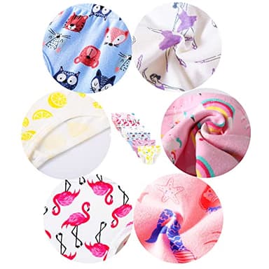 Barara King Girls Undies Cotton Panties Little Toddler Soft Underwear Briefs kids (Pack of 6) Size 4 - Image 2