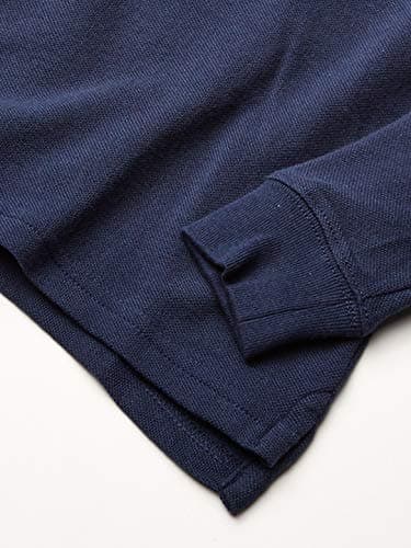 The Children's Place Baby Boys and Toddler Boys Long Sleeve Pique Polo, Nautico, 9-12 MONTHS - Image 4