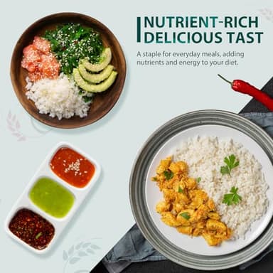 Soeos Sushi Rice 2 Pound, Short Grain Gluten-Free White Japonica Rice, Perfect for Sushi Rolls, and Mochi - Image 8