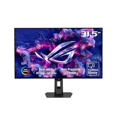 ASUS ROG Strix 32” 4K OLED Gaming Monitor (XG32UCWG) - TrueBlack Glossy OLED, Dual Mode (4K@165Hz, FHD@330Hz), 0.03ms, G-SYNC Compatible, Neo Proximity Sensor, Auto KVM, USB-C, HDMI 2.1, 3 yr warranty - Image 8
