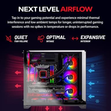 Skytech Gaming O11 Vision Desktop PC, Ryzen 7 9800X3D 4.7 GHz (5.2 GHz), AMD RX 9070XT 16GB, 2TB Gen4 NVMe SSD, 32GB DDR5 RAM 6000 RGB, 850W Gold ATX 3 PSU, 360mm ARGB AIO, Wi-Fi, Win 11 - Image 7