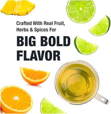 Tiesta Tea - Limeade Livin, Loose Leaf, Sweet Lime Herbal Tea, Non-Caffeinated Fruit Blend, Makes Hot or Iced & Up to 50 Cups, 4oz Refillable Tin - Image 7