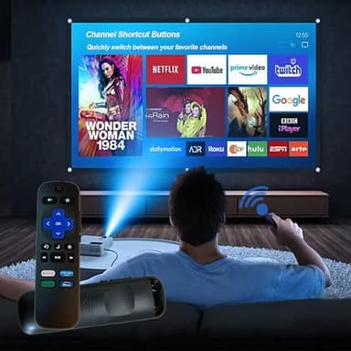 Roku Remote Replacement Compatible for TCL Roku/Hisense Roku/Onn Roku/Sharp Roku/Element Roku/Westinghouse Roku/Philips Roku/Insignia Roku/Jvc Roku/RCA Smart TVs(2 Pack) - Image 7