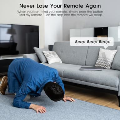 SofaBaton X1S Universal Remote with Hub and App, All in One Smart Universal Remote Control with Customize Activities, Control Up to 60 IR/Bluetooth/WiFi Devices - Image 8