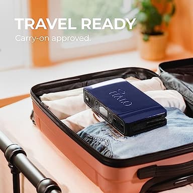 HALO Bolt Air 58830 Portable Car Battery Jump Starter | 100 PSI Air Compressor, 58.8Wh USB Power Bank, Emergency Floodlight & Charger, Jumps Cars SUVs & Trucks, Inflates Tires, TSA Approved — Blue - Image 7