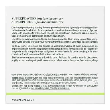 Well People Superpowder Brightening Powder, Baked Setting Powder For a Luminous Complexion, Blurs Imperfections & Smoothes Skin, Vegan & Cruelty-free, Pearl - Image 6