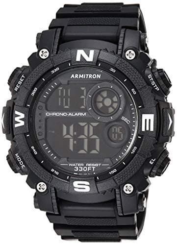 Armitron Sport Men's Digital Chronograph Resin Strap Watch, 40/8284 - Image 1