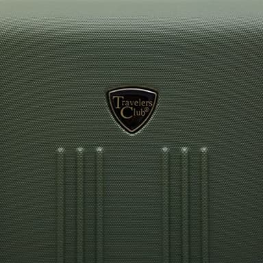 Travelers Club Chicago Hardside Expandable Spinner Luggage, Thyme Green, 20" Carry-On - Image 7