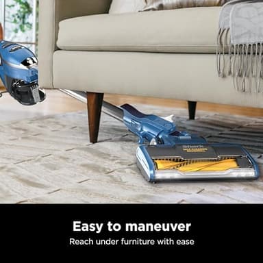 Shark HV343AMZ Rocket Corded Stick Vacuum with Self-Cleaning Brushroll, Lightweight & Maneuverable, Perfect for Pet Hair Pickup, Converts to a Hand Vacuum, Crevice Upholstery Tools, Blue/Silver - Image 6