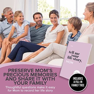 Tell Me Your Life Story, Mom: A Mother’s Guided Journal and Memory Keepsake Book (Tell Me Your Life Story® Series Books) - Image 6