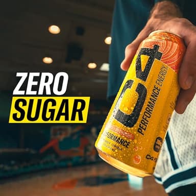 Cellucor C4 Carbonated Zero Sugar Energy Pre Workout Drink + Beta Alanine, (NEW) Sparkling Arctic Snow Cone, 16 Fl Oz, Pack of 12 - Image 7