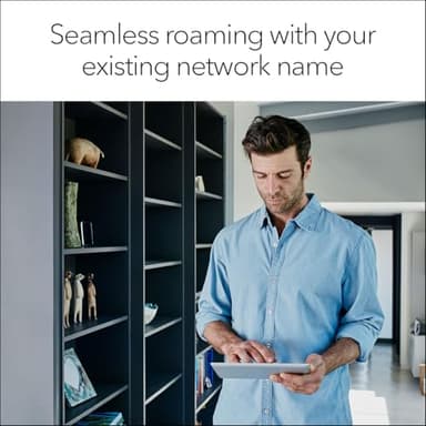 NETGEAR WiFi Mesh Range Extender (EX6250) - Covers up to 1,500 sq.ft. and 25 Devices with AC1750 Dual Band Wireless Signal Booster & Repeater (up to 1750 Mbps Speed), Plus Mesh Smart Roaming - Image 5