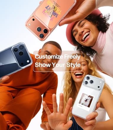 TORRAS Crystal Clear for iPhone 17 Pro Max Case, [Anti-Yellowing][Military-Grade Protection], Slim Transparent Anti-Scratch Back, Soft Bumper, Non-Slip Protective Phone Cover, Clear 6.9" - Image 9