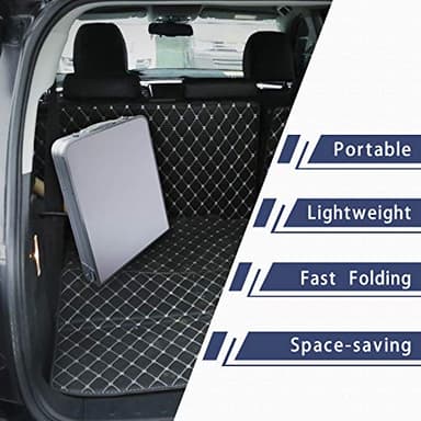 CampLand Outdoor Folding CampingTable with Aluminum Lightweight Height Adjustable with Storage Organizer Picnic Table for BBQ, Party, Camping (White) - Image 6