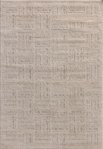 Loloi Amber Lewis Monty Collection MOT-01 Ivory/Taupe 9'-2" x 13', .50" Pile Height, Area Rug - Image 2