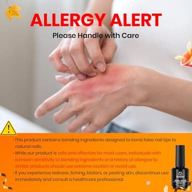 beetles Gel Polish 9 In 1 Gel Nail Glue for Clear Acrylic Nail Tips 2 Pcs 15ml Long Lasting Nail Gel Kit for False Nails Tips, Base Blooming Nail Gel, Fall Halloween Nails, U V Light Required - Image 7