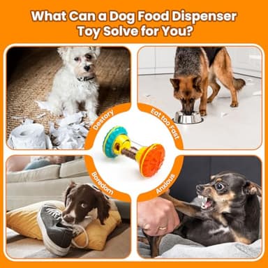 BoYoYo Interactive Dog Puzzle Toys for Boredom, Dogs Enrichment Toy to Keep Them Busy, Treat Dispensing Slow Feeder - Image 5