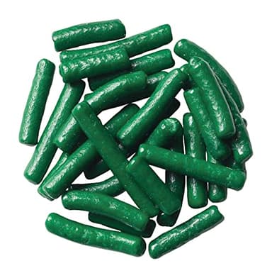 DecoPac Green Sprinkles | Extra Large 26oz Pack | Cake Sprinkle Mix, Fancy Sprinkles For Cake Decorating, Handheld Container, Candy Sprinkles, Cake Sprinkles - Dark Green - Image 2