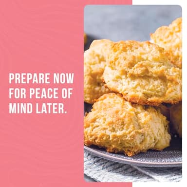 Buttermilk Biscuit Mix Can Emergency Food Supply, 29 Servings, 10 Year Shelf Life - Biscuit Mix Just Add Water and Baking Powder - Image 6
