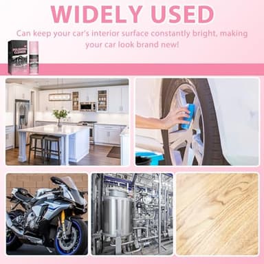 Timeno 2025 New Polishing Cleaner Car Interior, Interior All Purpose Car Cleaner for Rubber, Leather (2) - Image 6