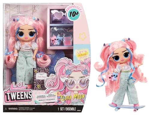LOL Surprise Tweens Fashion Doll Flora Moon with 10+ Surprises and Fabulous Accessories – Great Gift for Kids Ages 4+ - Image 1
