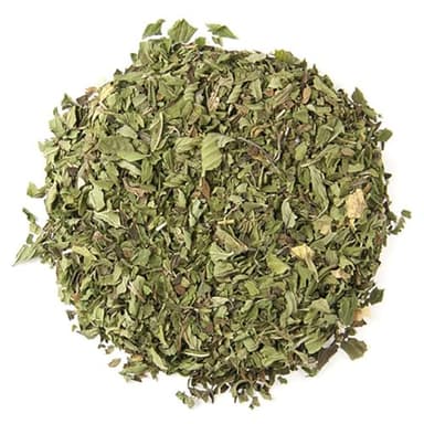 Organic Peppermint Herbal Loose Leaf Tea Pouches - 2oz | Grown in Washington State | USDA and QMI Organic Certified | Naturally Caffeine Free | Aromatic Mint Flavor | Sun Dried Herbal Blend - Image 2