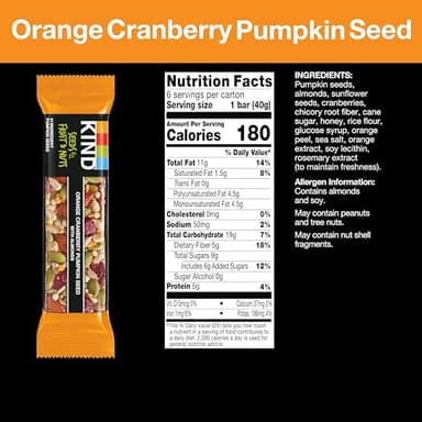 KIND Bars Seeds, Fruit and Nuts Variety Pack, Strawberry, Dark Chocolate Raspberry and Orange Cranberry, Good Source of Fiber, 5g Protein, Gluten Free Snack Bars, 18 Count - Image 4