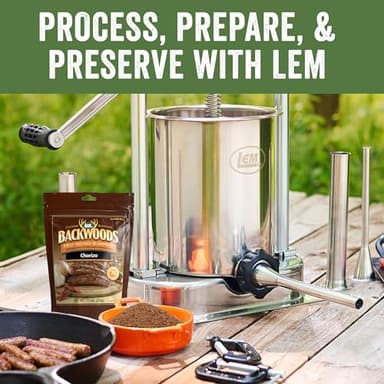 LEM Products Backwoods Chorizo Fresh Sausage Seasoning, Ideal for Wild Game and Domestic Meat, Seasons Up to 25 Pounds of Meat, 7.5 Ounce Packet - Image 6