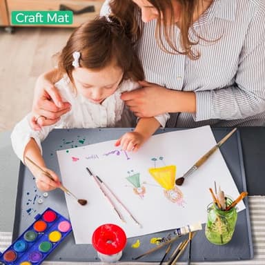 TRZZ Silicone Waterproof Under Sink Mat 34" x 22", Drip Tray and Cabinet Liner for Kitchen and Bathroom, Prevents Water Damage and Organizes Cabinets (Grey) - Image 6