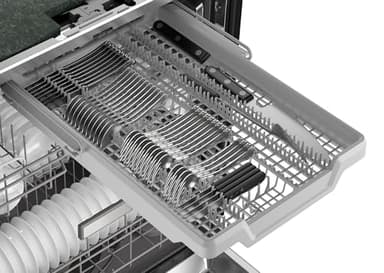 Sharp SDW6506JS 24-inch Stainless Steel Dishwasher, 49 dB, Third Rack, 12 Place Settings, Front Touch Controls - Image 18