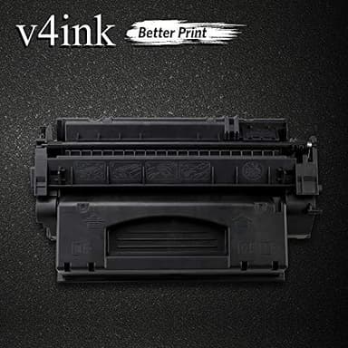 V4INK High Yield Compatible 49X 53X Toner Cartridge Replacement for HP 53X Q7553X 49X Q5949X for use in HP LaserJet P2015dn P2015 P2015d 1320 1320n 3390 3392 M2727nf P2014 P2010 Printer (Black,1 Pack) - Image 7