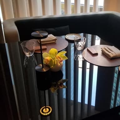 SAKRINGT 2 Pack Rechargeable Table Lamp, LED Cordless Table Lamp,5000mAh Battery Operated Portable Table Light,Dimming for Restaurant/Patio/Outdoor(Black) - Image 9